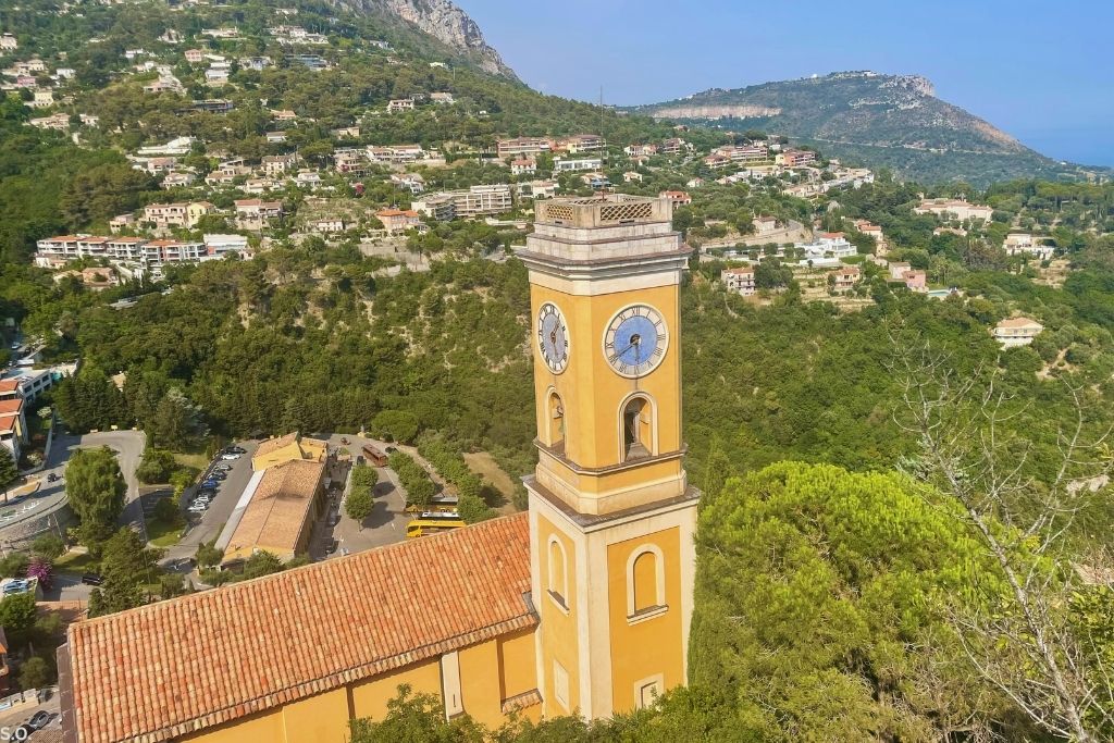he Church of Notre Dame de l&rsquo;Assomption in Eze
