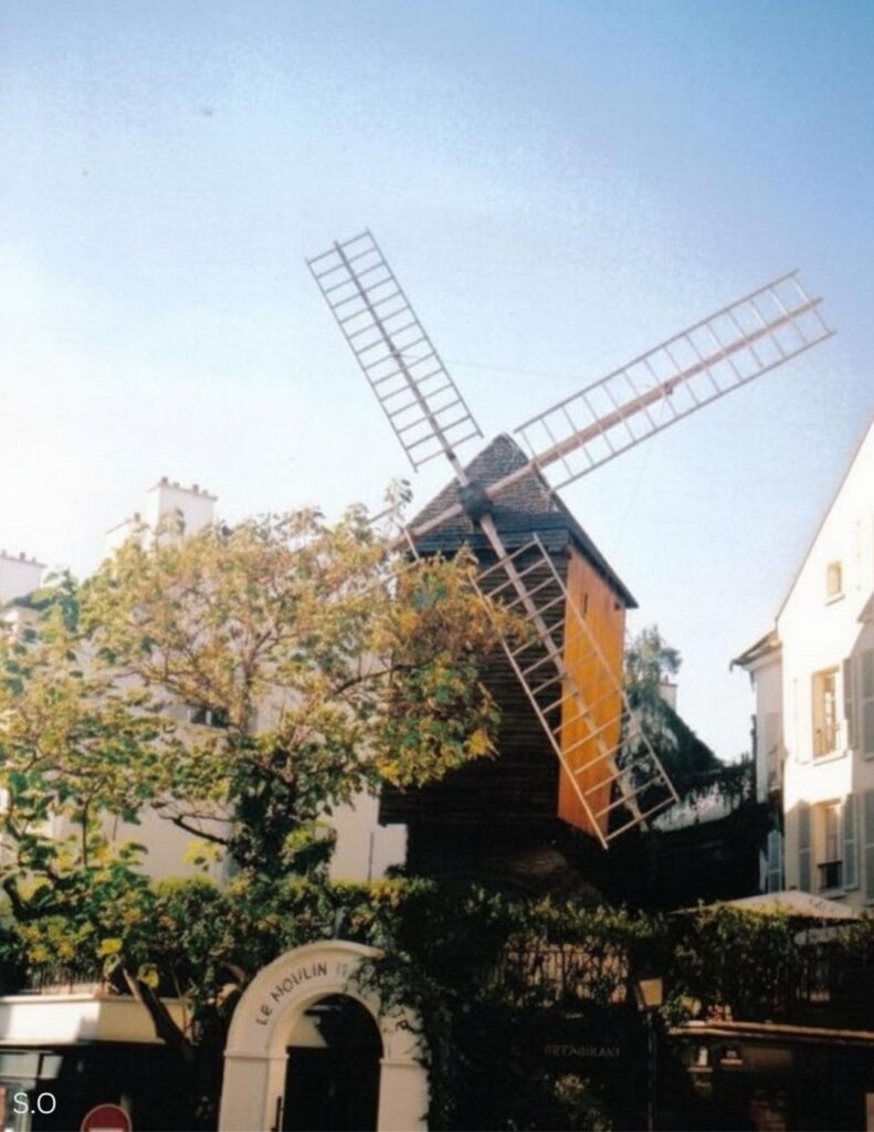 A view of Moulin de la Galette