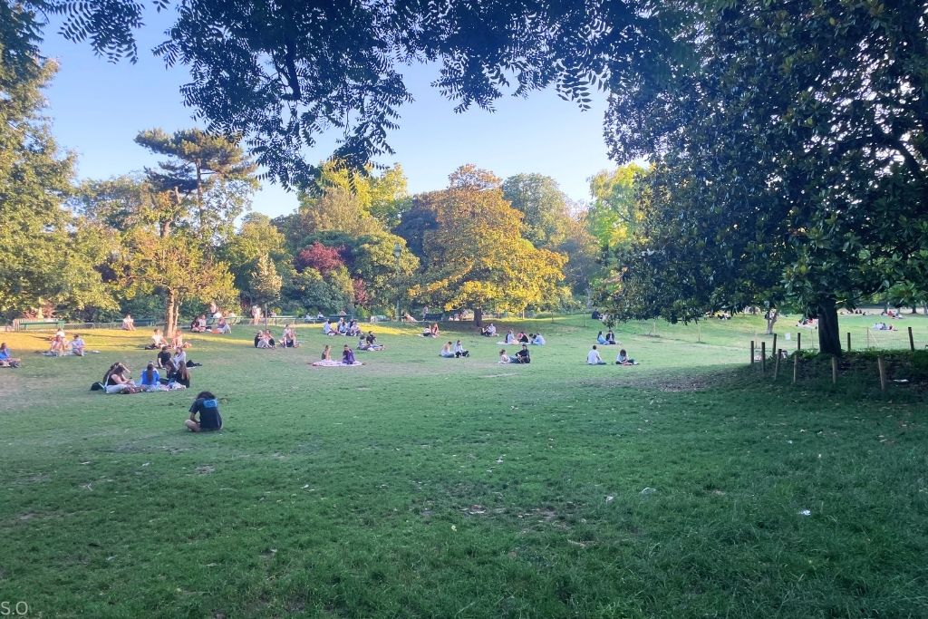 A view from Parc Monceau