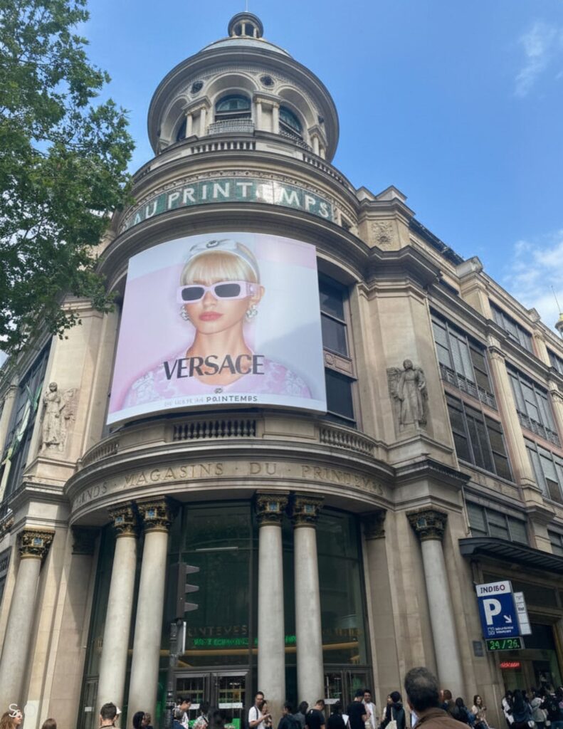 Printemps department store in Paris