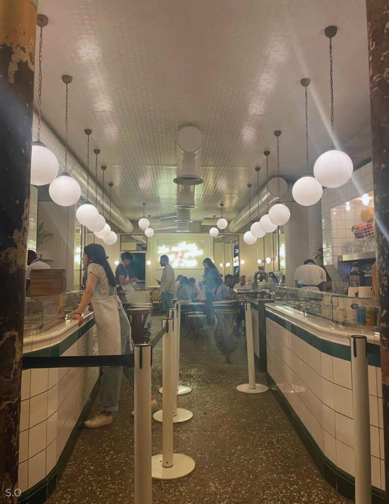 A view from La Creme de la Creme