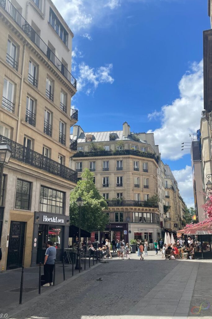 A view from Marais neighborhood