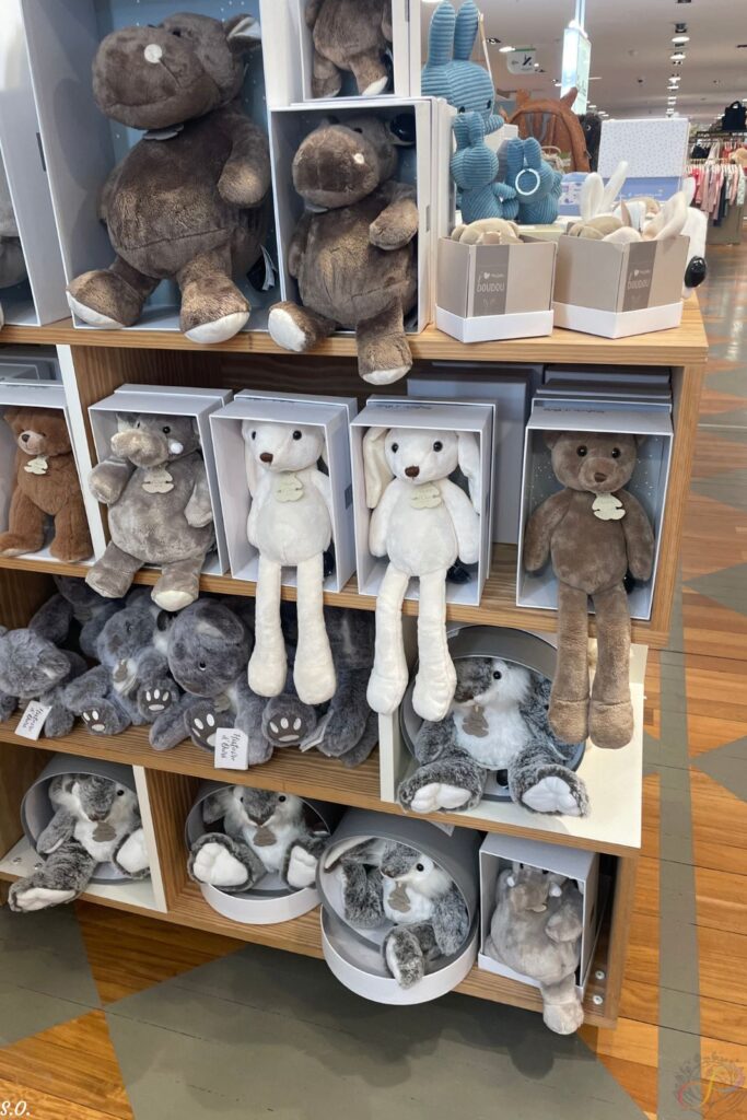 Kids section in Printemps Haussmann
